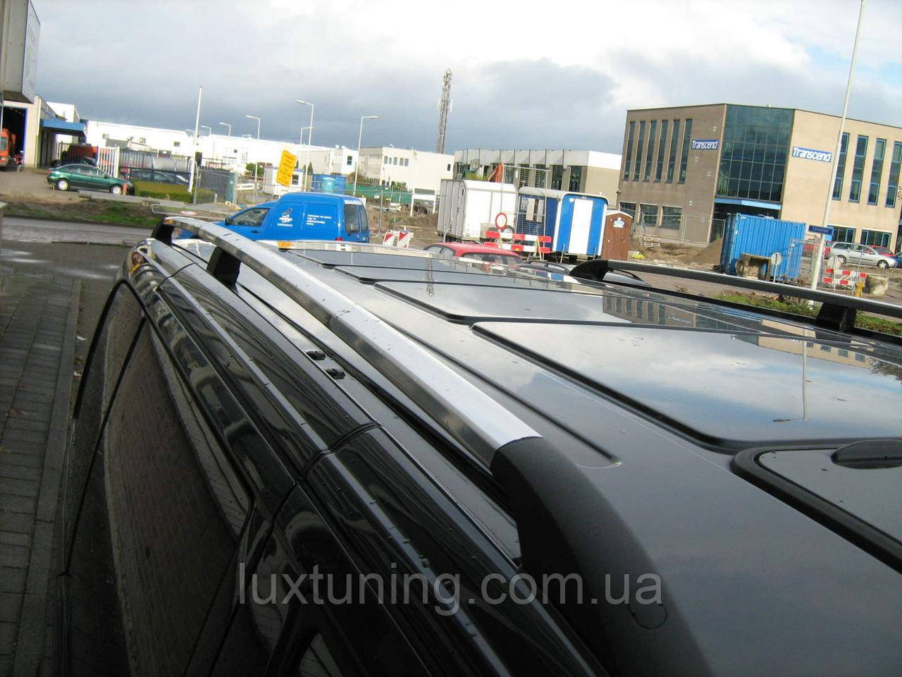 Рейлинги на крышу с пластиковыми креплениями Citroen Jumpy / Fiat Scudo / Peugeot Expert КОРОТКАЯ БАЗА - фото 2 - id-p569692295