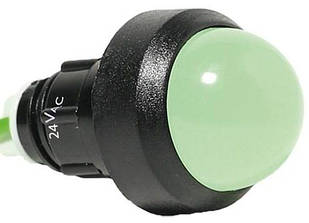 Лампа сигнальна LS LED 20 G 24 (20 мм, 24V AC, зелена)