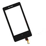 Nokia Lumia 810 Сенсорний екран чорний, фото 2