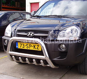 Кенгурник на Hyundai Tucson (c 2004---) Хюндай Туксон PRS
