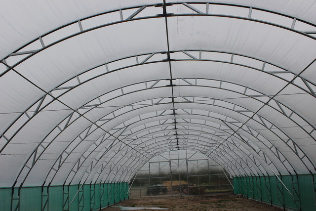 каркас фермерської теплиці під плівку