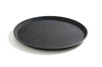 Поднос сервировочный из полипропилена, круглый 360 mm, черный, 878132 Hendi