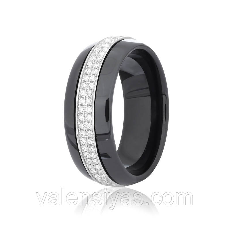 Срібне кільце-комплект КК2ФК/1009