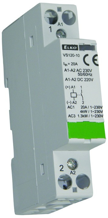 Модульний контактор VS120-01/230V AC/DC 230V ELKOep
