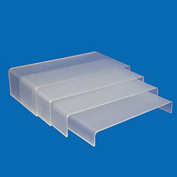 Акрилові матові підставки під прикраси "Сходинки" 5 (шт)