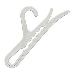 Вішалка для шкарпеток біла