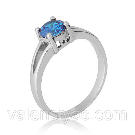 Срібне кільце-комплект КК2ФЛТ/404, фото 1