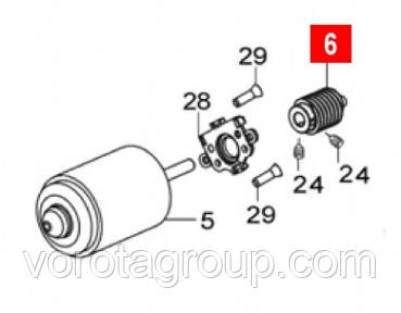 Черв'як двигуна WG10/WINGO24 (PMD1095R01.4610)