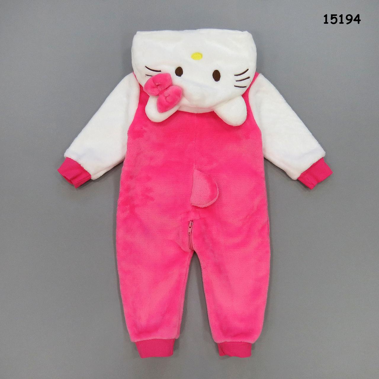 Теплый человечек Hello Kitty для девочки. 70 см - фото 4 - id-p609974053