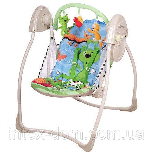 Дитячі гойдалки Bambi (M 2129-3) музичні