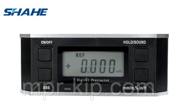 Кутомір цифровий Shahe 5340-90D з підсвічуванням, діапазон 4 * 90 ° (0 ~ 360 °)