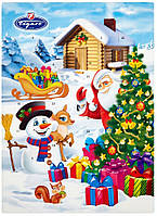 Адвентический календарь новогодний с шоколадом (картинки в ассортименте) 50г Figaro (Словакия)