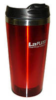 Термокружка LaPlaya Mercury 400 мл, красная (термочашка, термостакан)