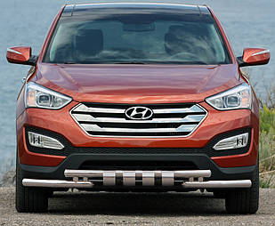 Кенгурник на Hyundai Santa Fe (c 2013----) Хюндай Санта Фе