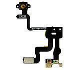 Apple iPhone 4S/4G Шлейф кнопок вмик/вимк з датчиком наближення