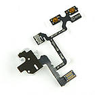 Apple iPhone 4S Шлейф конектора гарнітури та гучності білий
