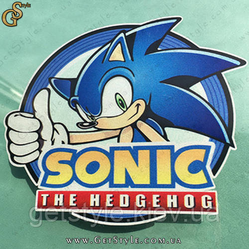 Наклейка Соник - "Sonic the Hedgehog"