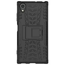 PC + TPU чохол Armor для Sony Xperia XA1 Plus G3412 (рожевий), фото 2