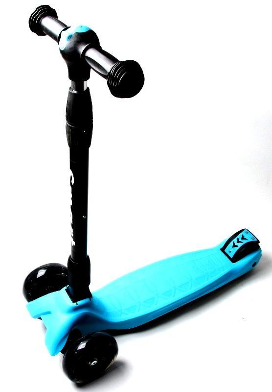 Самокат SCOOTER SMART ,з підсвічуванням і музикою! Синій