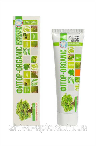 Зубна Паста від Пародонтозу Фітор - ORGANIC, 100грам