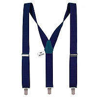 Подтяжки Bow Tie House мужские синие 3.5 см Y 03793