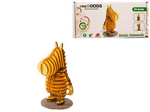 Дерев'яні збірна модель Бегемот