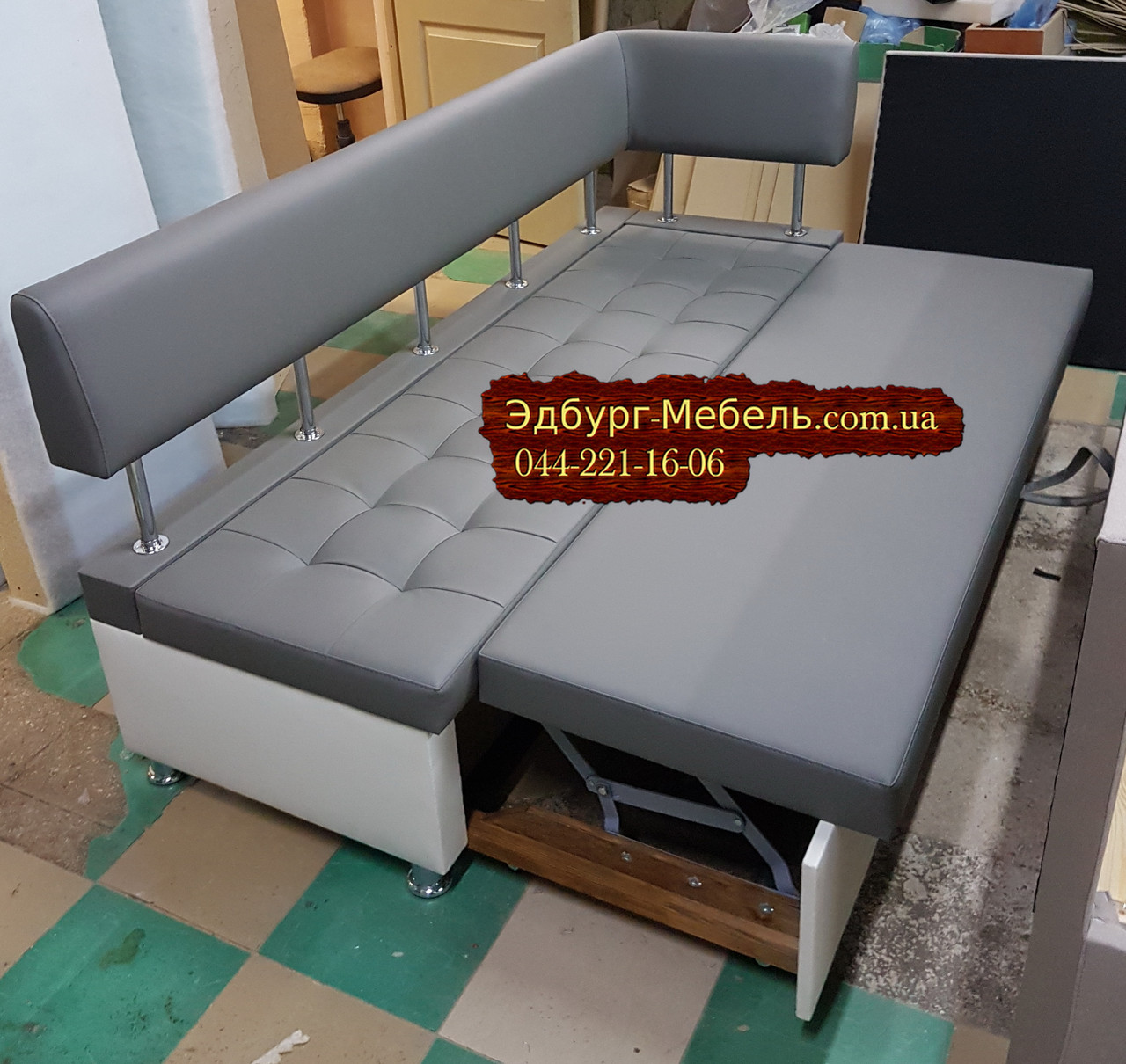 Диван для кухни Экстерн со спальным местом 1800х650х850мм: продажа ...