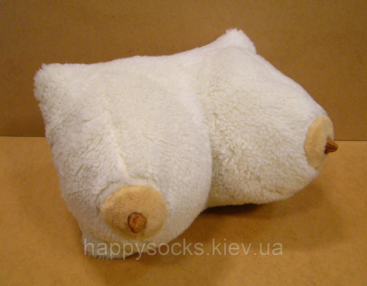 Сувенірна подушка-груди з набивної овчини - фото 4 - id-p587099727