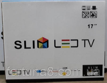 Телевізор SLIM LED TV 17" з Т2 тюнером, фото 1