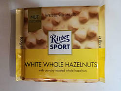 Ritter Sport white whole hazelnuts 100 гр