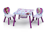 Delta Набор детский стол и стулья холодное сердце Table and Chair Set With