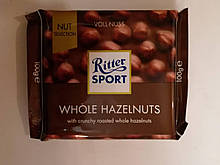 Ritter Sport whole hazelnuts 100 гр