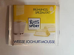 Ritter Sport wеisse joghurt mousse 100гр