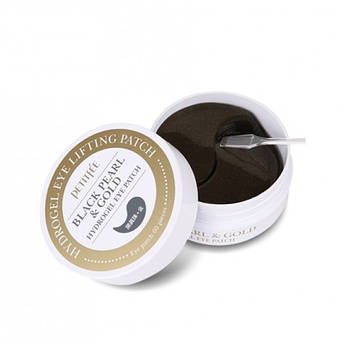 Гідрогелеві патчі для очей із чорними перлами та золотом Petitfee Black Pearl & Gold Hydrogel Eye Patch