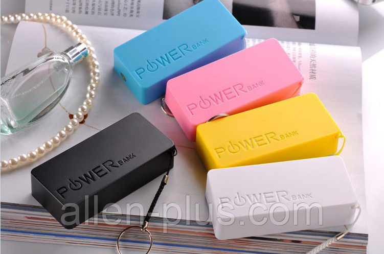 Powerbank Повербанк для 2-х 18650 Li-Ion пластик, колір випадковий (тільки корпус без акумулятора)