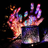 Нічник проектор зоряне небо "Star Master" 3 режими роботи з USB шнуром, фото 6