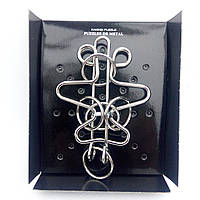 Головоломка металева дротяна Ведмедик з кільцями (Kaisiqi Puzzle)