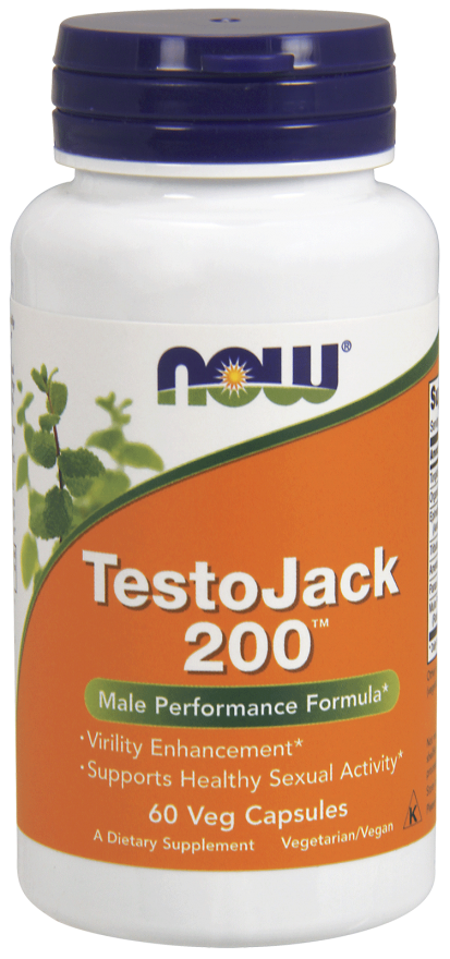 Now TestoJack 200 60 veg caps