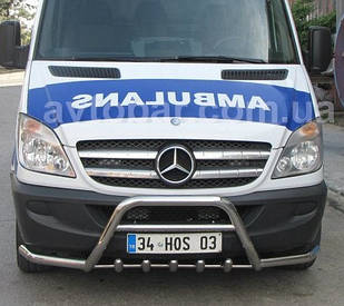 Кенгурник на Mercedes Sprinter (c 2006--) Марседес Спринтер PRS