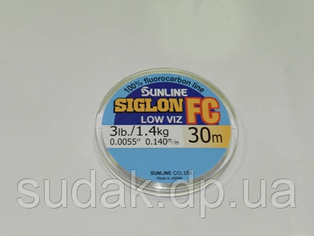 Флюорокарбон Sunline SIG-FC 0,140 мм 1,4 кг 30 м