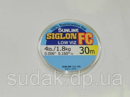 Флюорокарбон Sunline SIG-FC 0,160 мм 1,8 кг 30 м