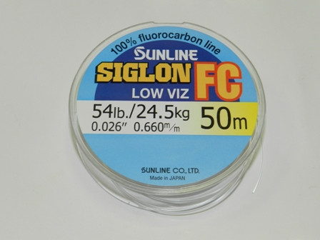 Флюорокарбон Sunline SIG-FC 0,660 мм 24,5 кг 50 м