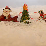 LV 183224 новорічна іграшка «Дід Мороз на літаку», фото 3
