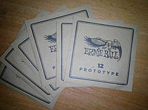 Андрей Турковский
Когда решил взять новые струны, и ненароком стал тестировщиком компании ErnieBall: 
> "отправляем вам уникальную пачку эрни"
> "внутри спец благодарность от компании с позолоченным оттиском )"
> "пачка прототип получена как демо