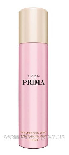 Парфумований дезодорант спрей для тіла Prima, Avon, Ейвон, Прима, 75 мл, 31866