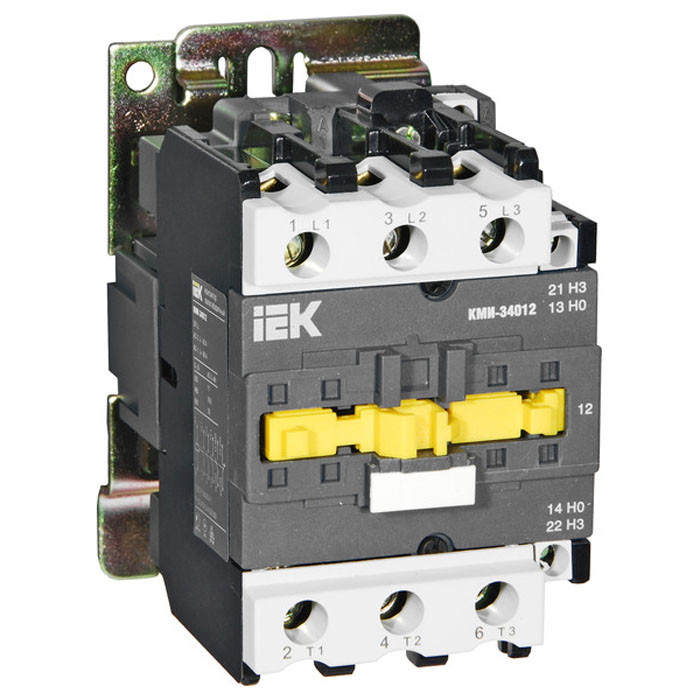 Контактор КМІ-34012 40А 400В/АС3 1з+1р (НО+НЗ) IEK