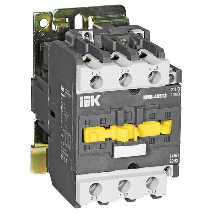 Контактор КМІ-46512 65А 230В/АС3 1з+1р (НО+НЗ) IEK