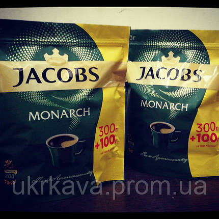 Кава розчинна  Jacobs Monarch 400г 
/ Якобс Монарх 400г Бразилія, фото 2