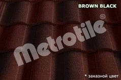 Композитна черепиця Metrotile (роман) Brown-black Запоріжжя