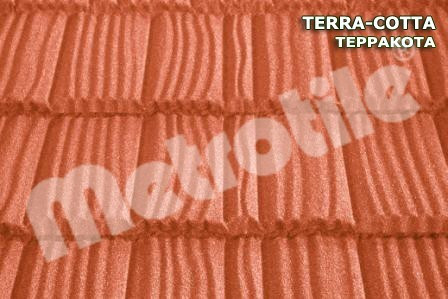 Композитна черепиця Metrotile Shake ® (шийк) Terra-cotta Полтава